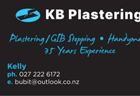 Sponsor Profile: KB Plastering