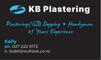 Sponsor Profile: KB Plastering